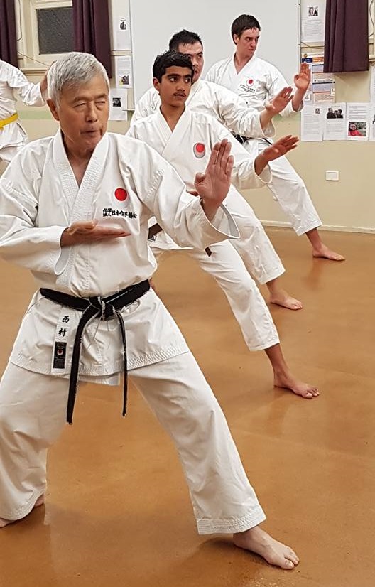 Training Takaatsu Nishimura JKA Australia
