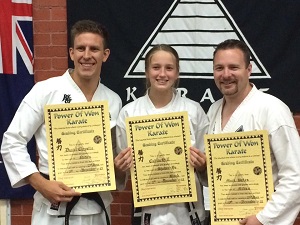 Black belt certificate